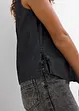 Bluslinne i denim av ekologisk bomull, bonprix