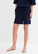 Shorts av ren bomull med struktur, bonprix