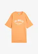 Oversized topp av ekologisk bomull, bonprix