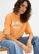 Oversized topp av ekologisk bomull, bonprix