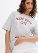 Oversized topp av ekologisk bomull, bonprix