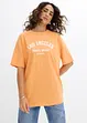 Oversized topp av ekologisk bomull, bonprix