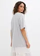 Oversized topp av ekologisk bomull, bonprix
