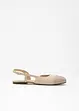 Ballerinaskor med slingback, bonprix