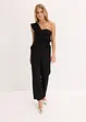 One shoulder-jumpsuit av lätt viskosmaterial, bonprix