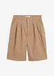 Långa bermudashorts av elastisk bomullsmix, bonprix