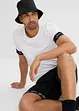 T-shirt av ekologisk bomull, Slim Fit, bonprix