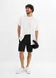 Cargoshorts av ren bomull, Regular Fit, bonprix
