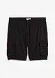 Cargoshorts av ren bomull, Regular Fit, bonprix
