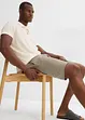 Dra på-shorts av ren bomull, Regular Fit, bonprix