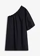 One shoulder-klänning av bomull, bonprix