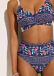 Bikini med BH-topp med omlottlook (2 delar), bonprix