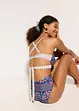 Bikini med BH-topp med omlottlook (2 delar), bonprix