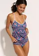 Tankini (2 delar) med korsade axelband, bonprix