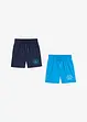Jerseybermudas för barn (2-pack), bonprix