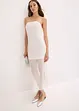 Off shoulder-klänning med spets, bonprix