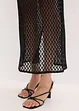 Off shoulder-klänning med spets, bonprix