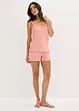Pyjamas med shorts och ljuvlig spets, bonprix