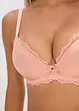 Push up-BH med glansig effekt, bonprix