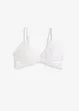 BH med triangelformade kupor utan bygel, bonprix