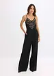Jerseyjumpsuit med spets, bonprix