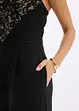 Jerseyjumpsuit med spets, bonprix