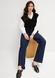 Straight Jeans High Waist, Low Stretch, bonprix