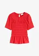 Topp med smock, bonprix