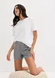 Oversizepyjamas med shorts i vävt material, bonprix
