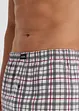 Skön boxertrosa (3-pack) rutig, bonprix