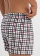 Skön boxertrosa (3-pack) rutig, bonprix