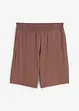 Dra på-shorts i finstickat material, bonprix