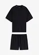 Oversizepyjamas med shorts av mjuk modal, bonprix