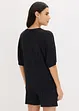 Oversizepyjamas med shorts av mjuk modal, bonprix