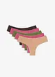 Braziliantrosa med bomull (5-pack), bonprix