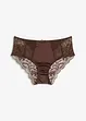 Hipstertrosa i glansigt material, bonprix