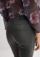 Stretchbyxa med glansiga effekter, bonprix