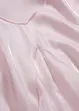 Kortärmad blus i glansig satin, bonprix