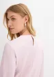Klänning av glansig satin, bonprix