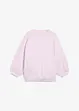 Sweatshirt i oversizemodell av ren bomull, bonprix
