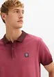 Kortärmad pikétröja med tvättad look, bonprix