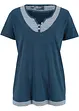 T-shirt med 2-i-1-look, ekologisk bomull, bonprix