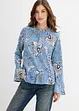 Blus av mjuk modalmix, bonprix