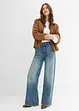 Bekväma, raka jeans med High Waist, Low Stretch, bonprix