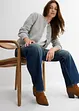 Bekväma, raka jeans med High Waist, Low Stretch, bonprix