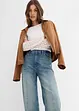 Bekväma, raka jeans med High Waist, Low Stretch, bonprix