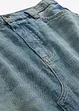 Jeanskjol i maxilängd med Mid Waist, bonprix