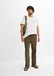 Dra på-byxa, Classic Fit, Straight, bonprix
