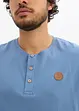 Långärmad T-shirt i farfarsmodell (2-pack) i ekologisk bomull, bonprix