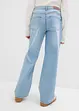 Wide Leg Jeans Mid Waist för barn, bonprix